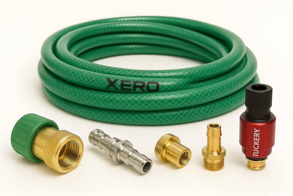 Window Cleaning Pump + DI Filtration Kit